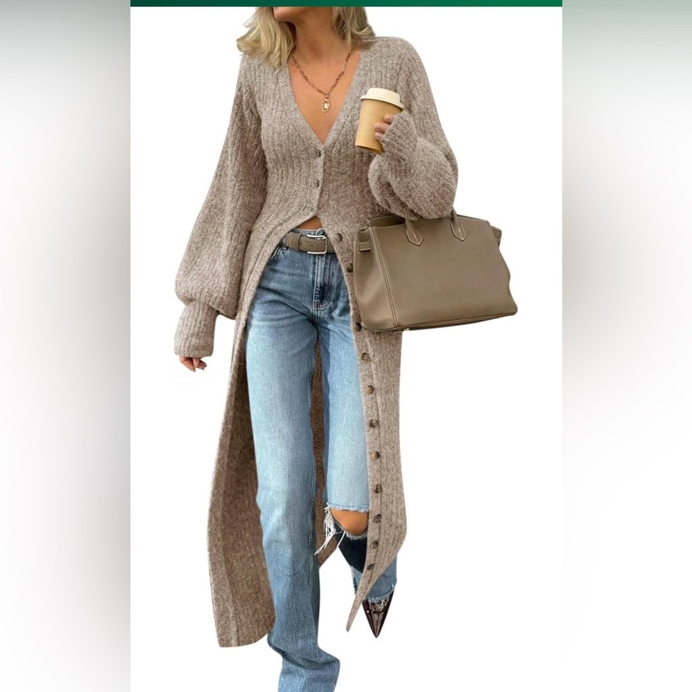 🆕Women's Long Cardigan Sweater
